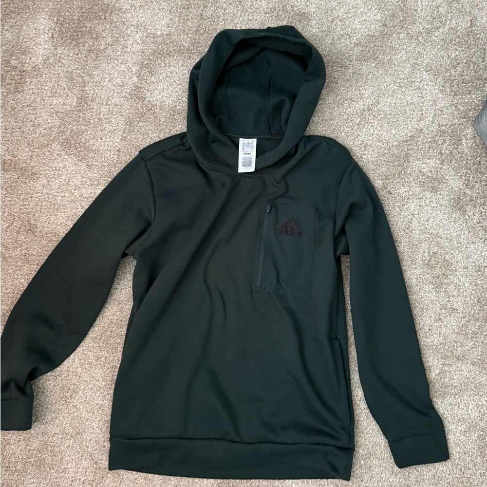 Adidas Dark Green  with Chest Pocket